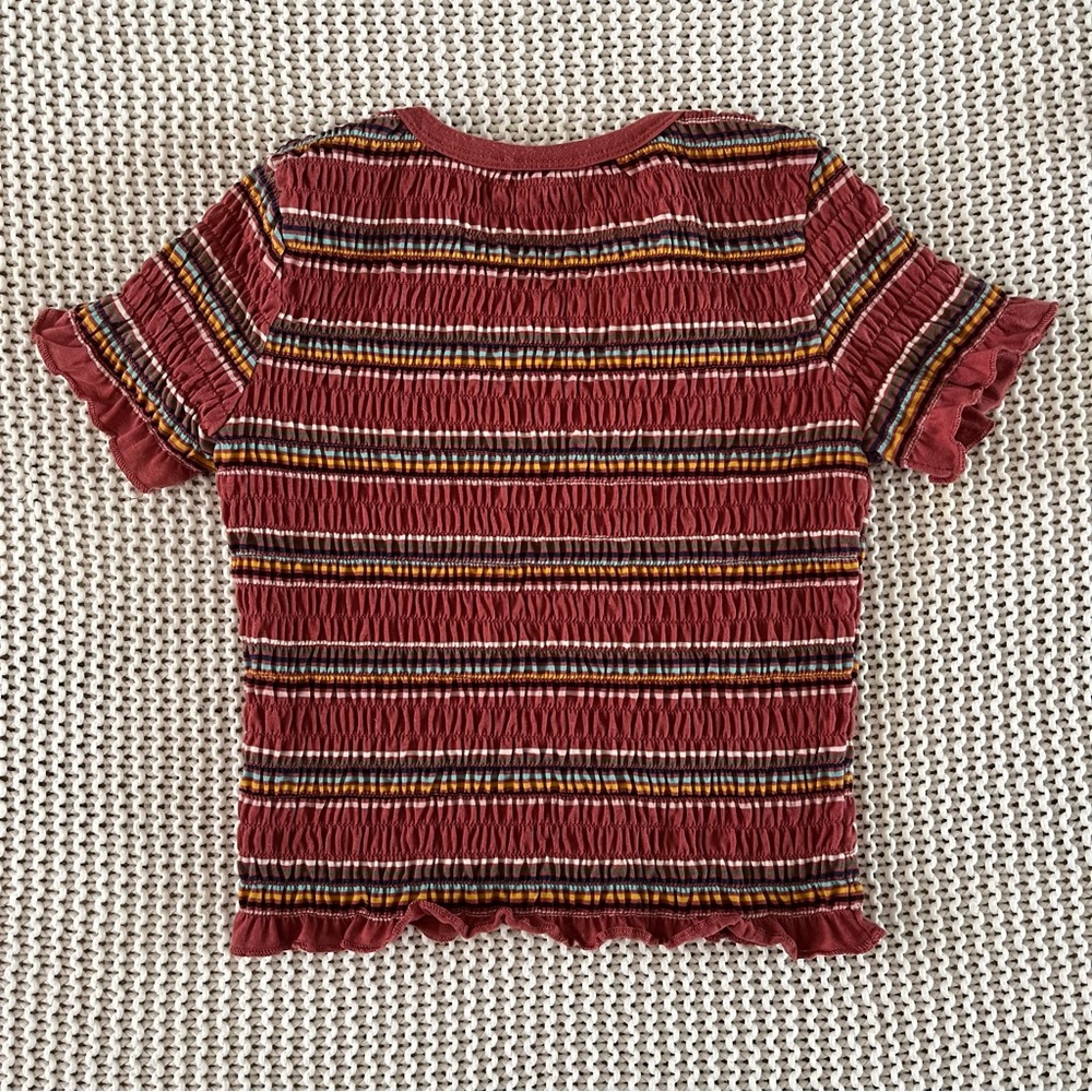 Wild Fable Ruffled Crop Top - Picture 3 of 8